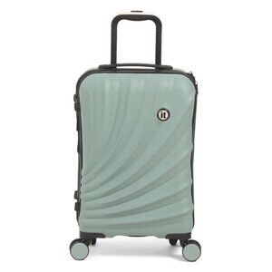 IT LUGGAGE Iceberg Green 22in Eco Dune Hardside Carry-on Spinner